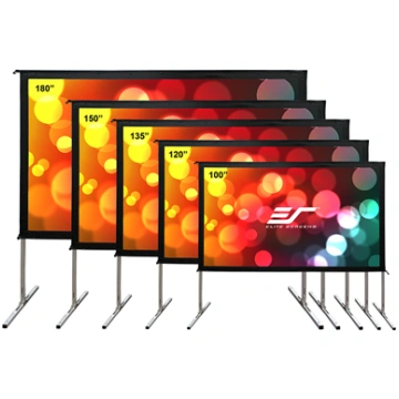 Elite Screens | Yard Master 2 Mobile Outdoor Scree