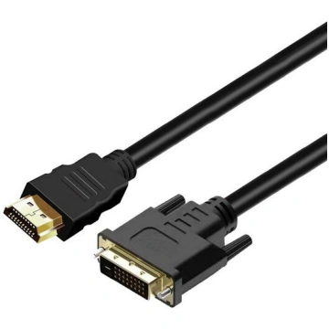 HDMI-DVI-D kabelis, 3 m, melns Nav norādīts