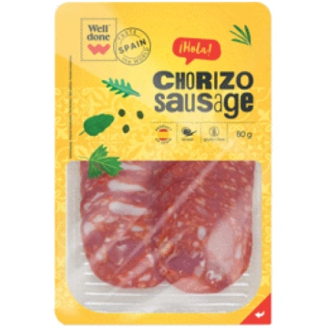 Vītināta desa Chorizo WELL DONE 80g