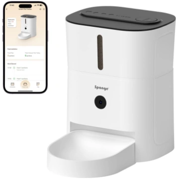 Sponge Automatic Pet Feeder Smart Camera T-MLX5946