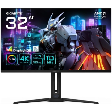 Monitors Gigabyte AORUS (FO32U), OLED, 165 Hz, 4K 