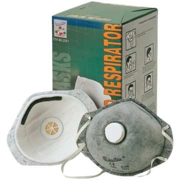 Active-carbon mask EN 149:2001+A1:2009 FFP2 NR D (