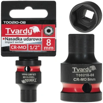 Tvardy triecienmuciņa T00210-08, 8mm, 1/2” kvadrāt