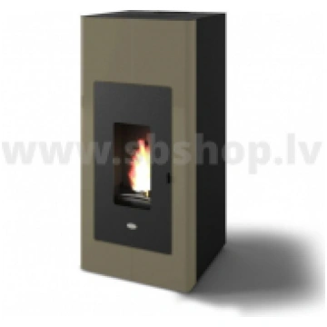 Granulu kamīns Eva Calor ILARIA 17,5kW pelēks 9016