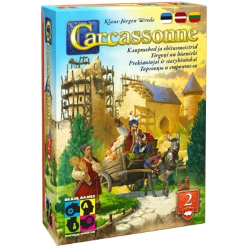 Paplašinājums galda spēlei Brain Games Carcassonne