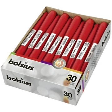 Bolsius Table Candle 245/24mm Red 1pc 37359741