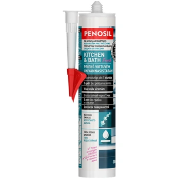 Silikons Kitchen & Bath Fresh caurspīdīgs 310ml