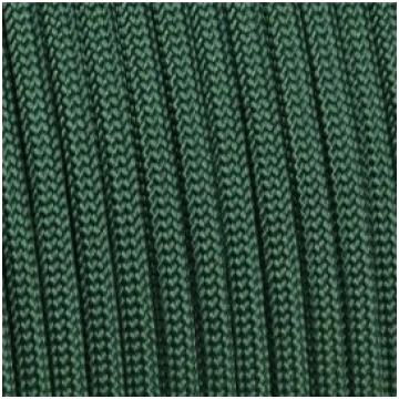 Paracord 550 basic verde scuro 4 mm - 10 mt