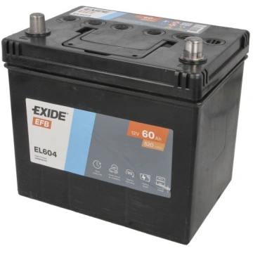 Akumulators EXIDE START&STOP EFB EL604 12V 60Ah 52