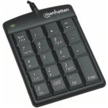 MANHATTAN USB Ultra Slim Numeric Keypad klaviatūra
