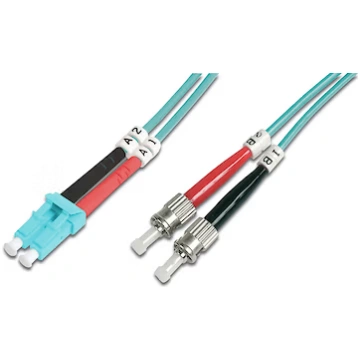 Digitus Fiber Optic Multimode Cable, OM 3, LC / ST