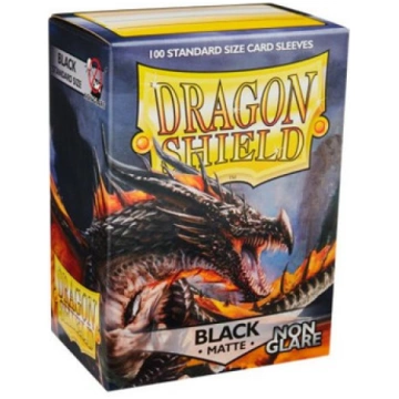 Dragon Shield - Matte Non-Glare Sleeves Black