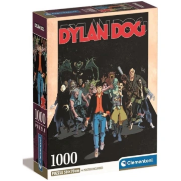 Clementoni CLE puzzle 1000 Compact Dylan Dog 39818