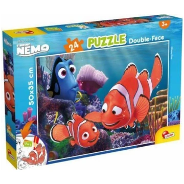 Lisciani Puzzle dwustronne 24el. 50x35cm Nemo. 864
