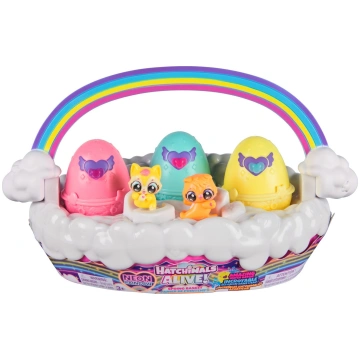 Hatchimals Alive Neon Rainbow Basket