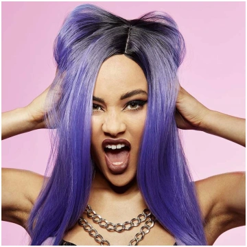 Manic panic super vixen wig - amethyst ombre