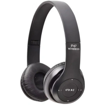 P47 bezvadu Bluetooth austiņas salokāmas HIFI ster