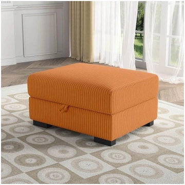 Stool with Storage Space, Small Folding Bench, 87 