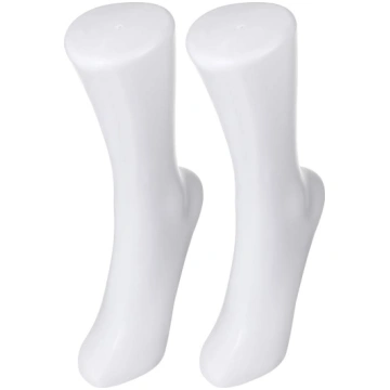 BESTonZON Manekens 2 Pack Zeķu displejs Potītes ap