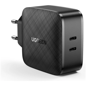 Ugreen wall charger 2x USB Type C 66W Power Delive