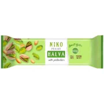 Halva zemesriekstu ar pistācijām Niko 60g