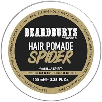 Beardburys Spider matu pomāde vīriešiem – spēcīga