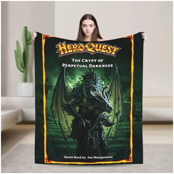Heroquest Roleplay Game 90s Blanket Quality Super 