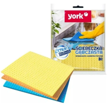 York Sūkļa lupatiņas 36024010 3 gab., 0.06kg, 18.0