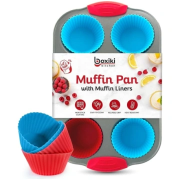 Boxiki Kitchen nesadalīta tērauda 6 glāžu smalkmai