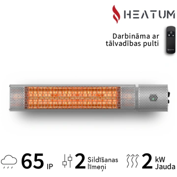 infrasarkanie sildītāji paneļi Heatum URBAN H2000R
