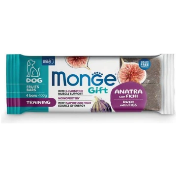 Monge Gift Fruit Bars Training Duck With Figs bezg