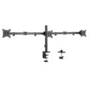 Hismart Triple-Monitor 17"-27" Desk Mount