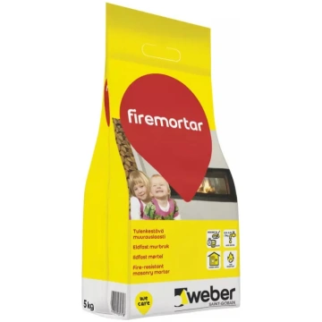 Karstumizturīgā mūrjava Weber FireMortar, 5kg