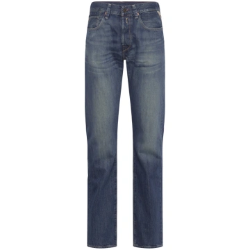 Replay - Deryck Trousers Regular Royal Eagle - izm