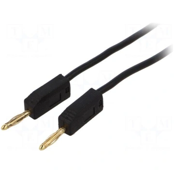 Test lead | 2mm banana plug-2mm banana plug | Len: