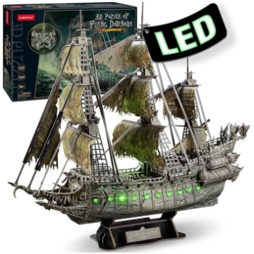 CubicFun 3D Puzzle LED Flying Dutchman Large Model