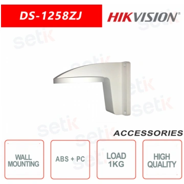 DS-1258ZJ - Wall mount bracket for plastic cameras