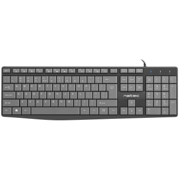 Natec Nautilus - keyboard - US - black Input Devic