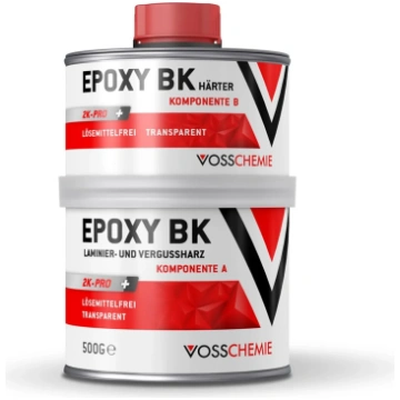 Epoksīda sveķi, caurspīdīgi 500g, divkomponentu, b