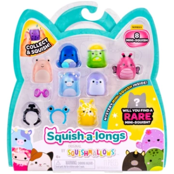 Squishmallows SQUISH-A-LONGS figūriņas, 8 gab., 2,