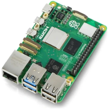 Vienplates dators, Raspberry Pi 5 B 8GB RAM RASPBE