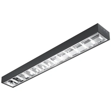 Dienasgaismas lampa T8 2xG13/18W/230V 120 cm melna