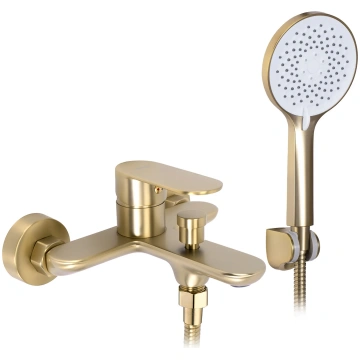 REA DROP Brush Gold vannas jaucējkrāns
