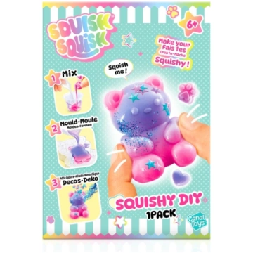 SQUISH SQUISH Squishy DIY rotaļu komplekts STYLE 4