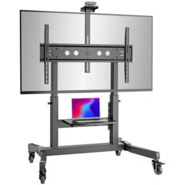 ONKRON Mobile TV Stand Rolling TV Cart for 50- to 