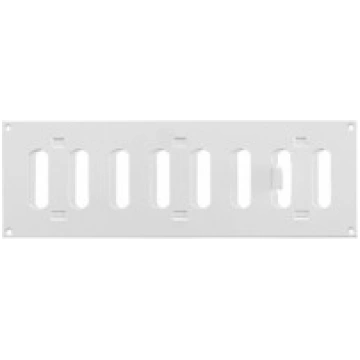 Reste ventilācijas,, regulējama, balta 300x100mm E