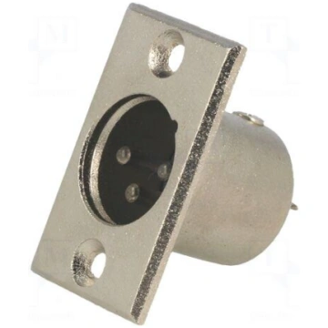 Socket | XLR | male | PIN: 3 | soldering | Case: X