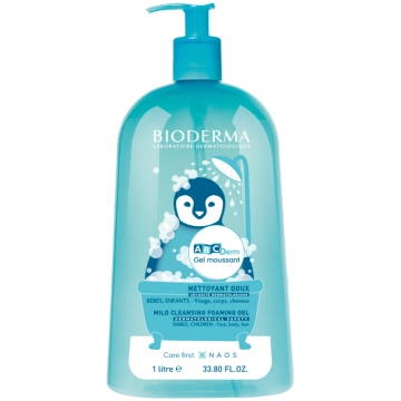 BIODERMA ABCDerm Moussant putojošais gels 1000 ml
