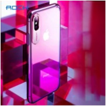 ROCK Aluminum Alloy Patch Gradient Color PC Hard C