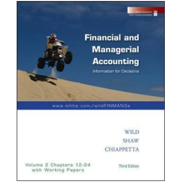 Financial and Managerial Accounting, Volume 2 Chap